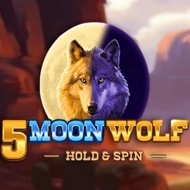 5 Moon Wolf slot icon by Apparat Gaming, available at WinRolla Casino