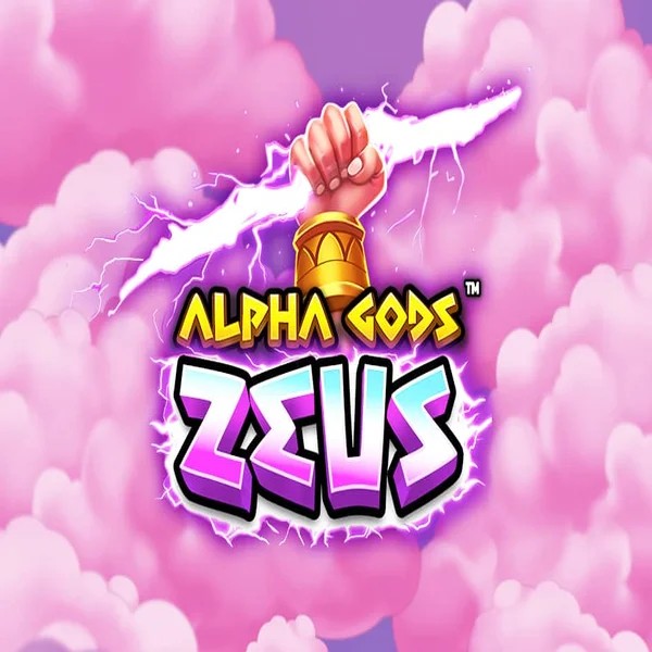 Alpha Gods Zeus logo by PearFiction Studios at WinRolla Casino