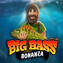 Big Bass Bonanza logo by Pragmatic Play WinRolla Casino