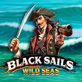 Black Sails Wild Seas logo by Infinity Dragon Studios at WinRolla Casino
