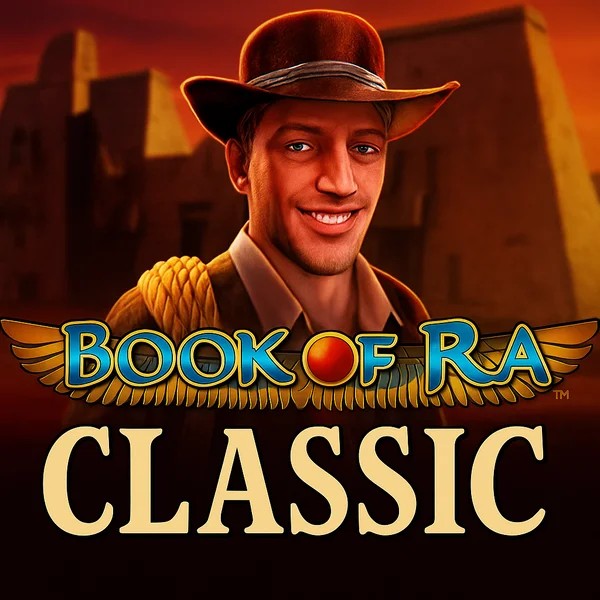 Slots logo of Book of Ra Classic from Novomatic at WinRolla Casino