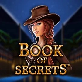 Book of Secrets slot visual from SYNOT Games available on winrollacasino.eu