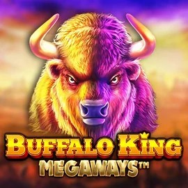 Buffalo King Megaways logo by Pragmatic Play at WinRolla Casino