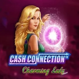 Cash Connection Charming Lady slot logo by Novomatic at WinRolla Casino