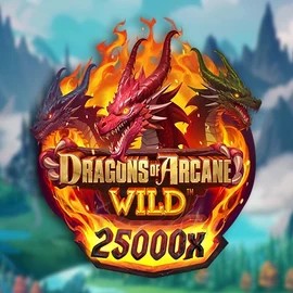 Dragons of Arcane Wild game by Foxium – logo hosted on WinRolla Casino