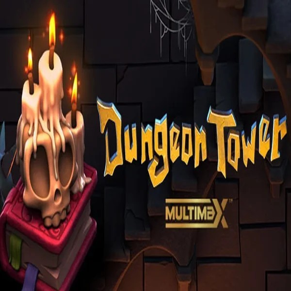 Slots logo of Dungeon Tower from Peter & Sons at WinRolla Casino