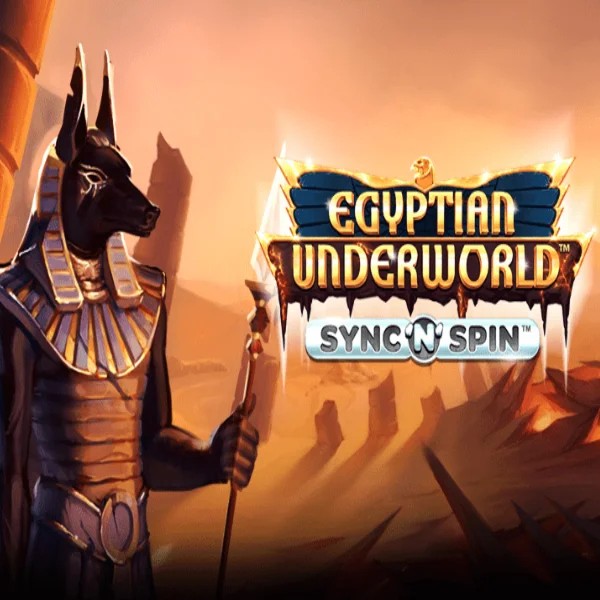 Slots logo of Egyptian Underworld from Greentube at WinRolla Casino