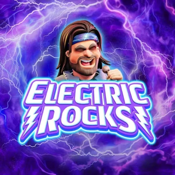 Official Slots logo: Electric Rocks by Inspired Gaming at WinRolla Casino