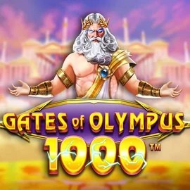 Gates of Olympus 1000 logo by Pragmatic Play at WinRolla Casino