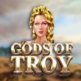 Official Slots logo: Gods of Troy by Red Tiger Gaming at WinRolla Casino
