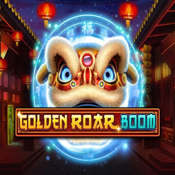 Golden Roar BOOM logo – Slots by Greentube at WinRolla Casino