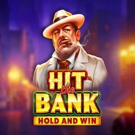 Official Slots logo: Hit The Bank Hold and Win by Playson at WinRolla Casino
