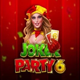 Joker Party 6 by Greentube, showcased at winrollacasino.eu – game logo
