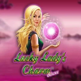 Lucky Ladys Charm Deluxe slot logo by Greentube at WinRolla Casino