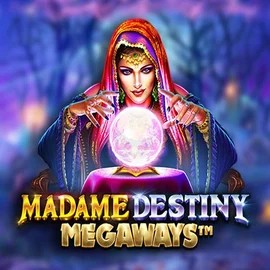 Madame Destiny Megaways game by Pragmatic Play – logo hosted on WinRolla Casino
