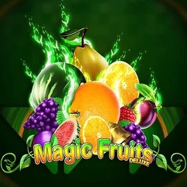 Magic Fruits Deluxe game by Wazdan – logo hosted on WinRolla Casino
