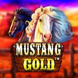 Official Slots logo: Mustang Gold by Pragmatic Play at WinRolla Casino