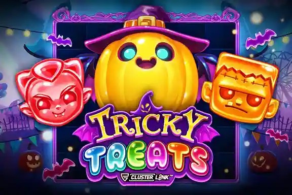 Tricky Treats game by Push Gaming – logo hosted on WinRolla Casino