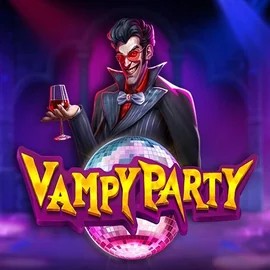 Vampy Party online game logo by Pragmatic Play on winrollacasino.eu